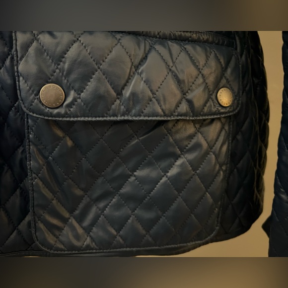 Barbour International Womens Blue Grindleford Quilted jacket. Size 14 like new - Picture 4 of 10